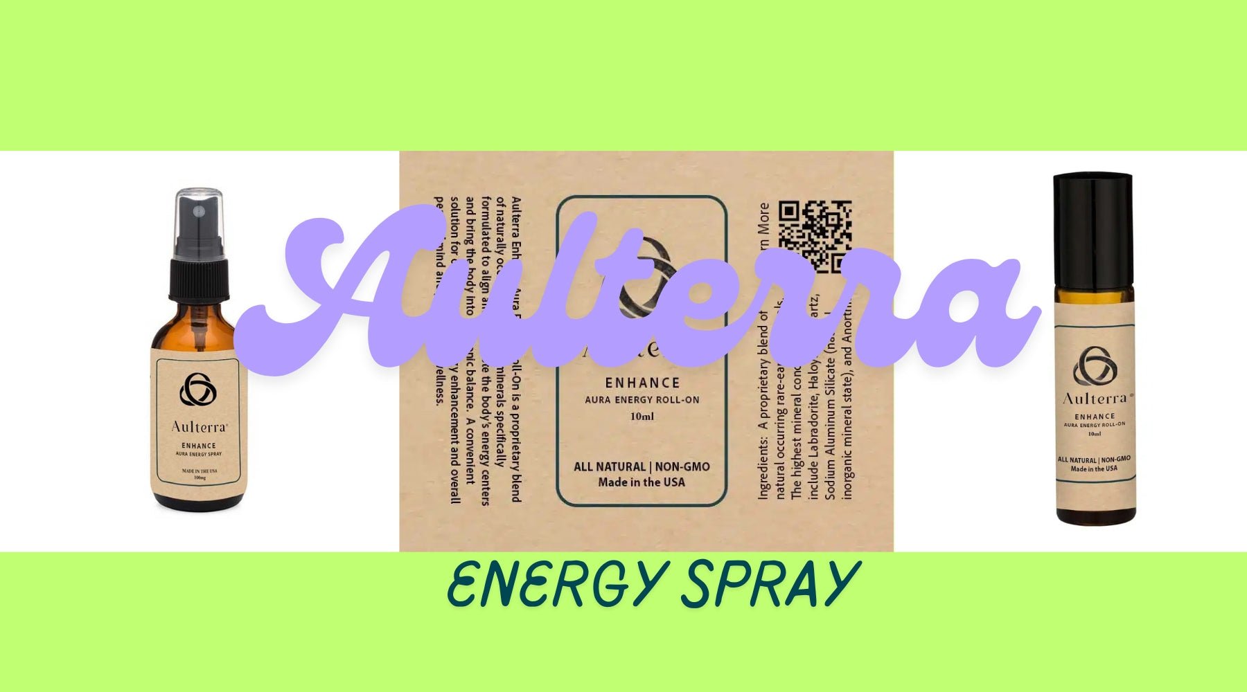 Vibrant Aura Energizing Spray - Tree Spirit Wellness 