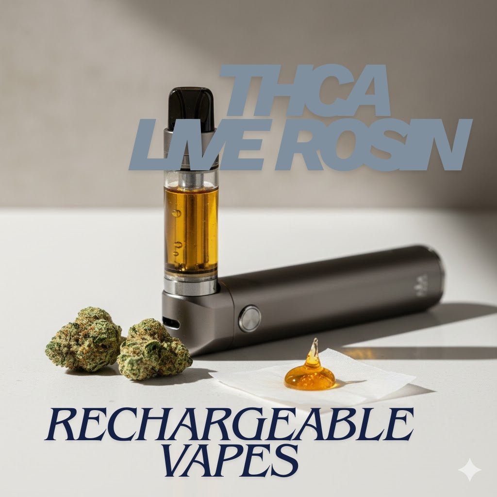 Your Guide to THCA Live Rosin Rechargeable Vapes - Tree Spirit Wellness
