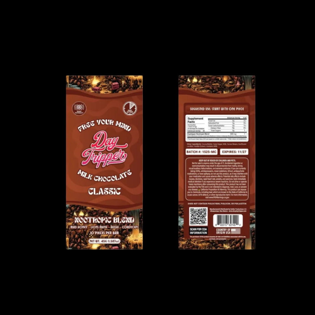 10 Piece Artisan Chocolate - Milk Chocolate Bar - 10 Bars/Case - Tree Spirit Wellness