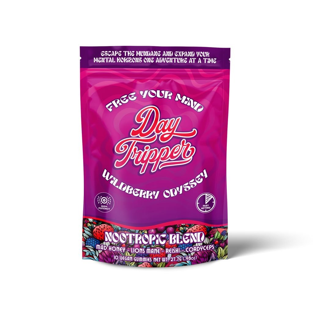 10ct Wild Berry Odyssey Mushroom Gummies Case of 10 - Tree Spirit Wellness