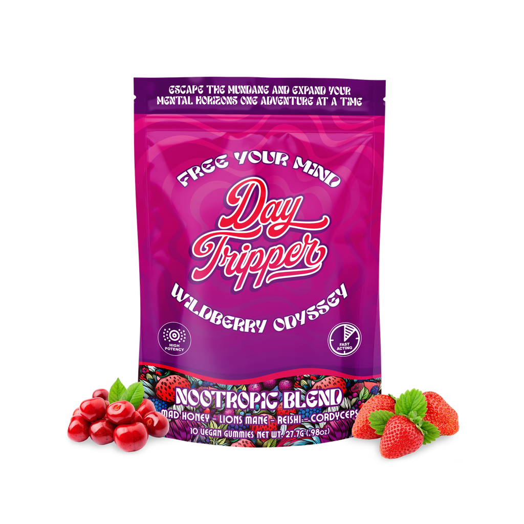 10ct Wild Berry Odyssey Mushroom Gummies Case of 10 - Tree Spirit Wellness