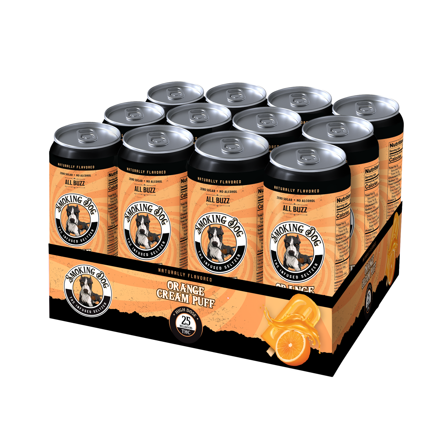 DELTA 9 THC SELTZER 25 MG  -- Tree Spirit Wellness