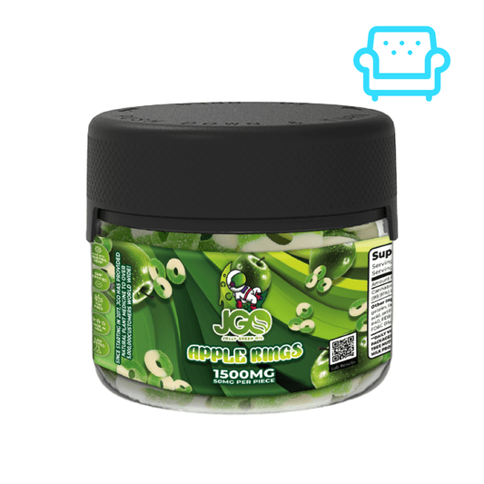 CBD Isolate Gummies - Apple Rings - Tree Spirit Wellness