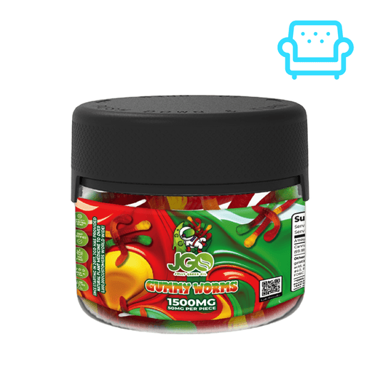 CBD Isolate Gummies - Gummy Worms - Tree Spirit Wellness
