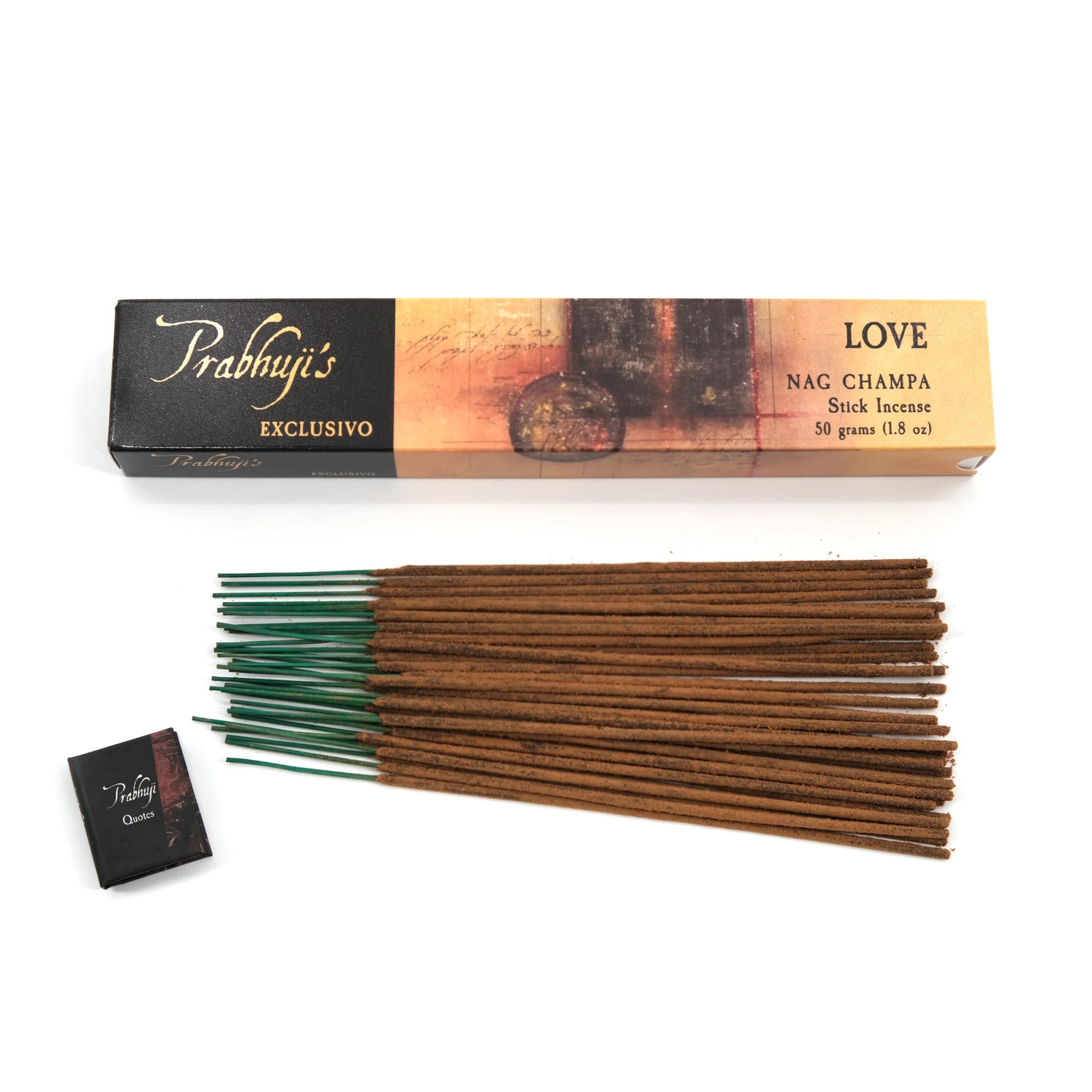 Incense Sticks Prabhuji's Exclusivo - Love - Nag Champa - Mystic Journey Path