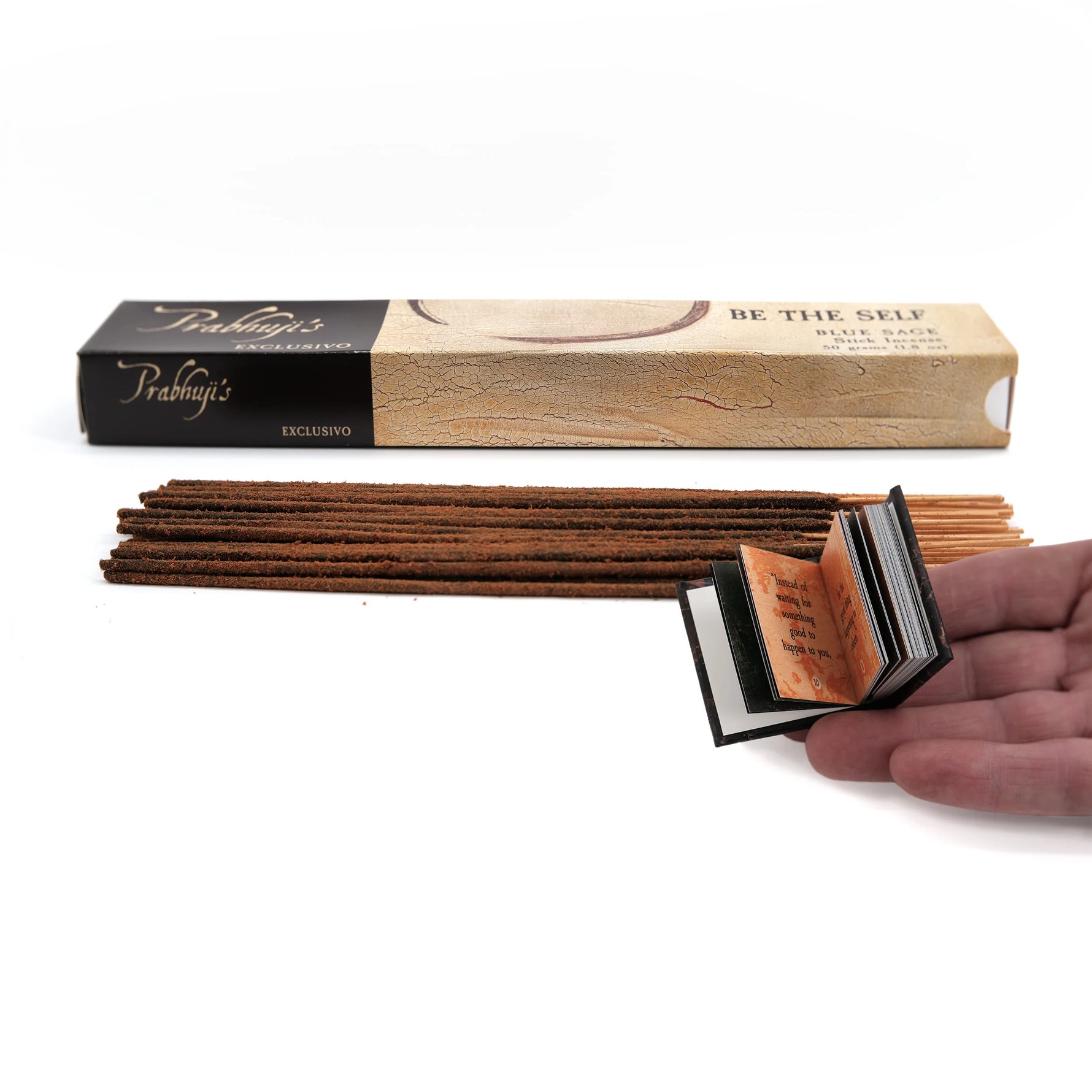 Incense Sticks Prabhuji's Exclusivo - Be the Self - Blue Sage - Patchouli - Mystic Journey Path