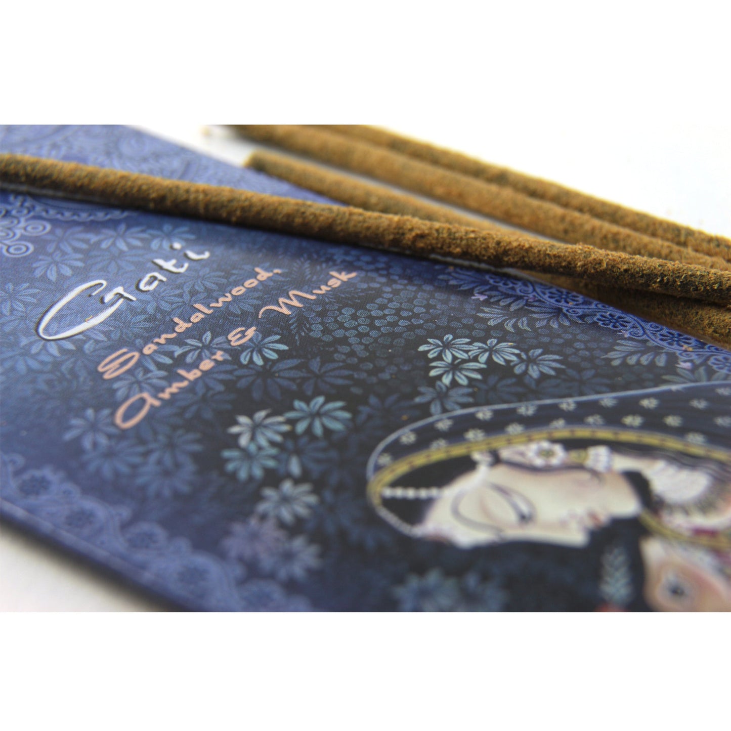 Prabhuji Incense Sticks Gati - Sandalwood, Amber, and Musk