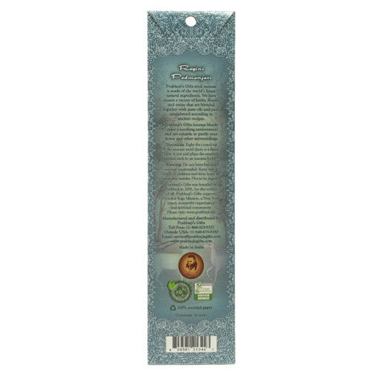 Incense Sticks Ragini Padmanjari - Seaside Flowers and Sweet Musk - Relaxation - Wholesale and Retail Prabhuji's Gifts 