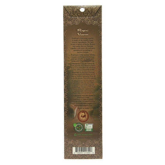 Incense Sticks Ragini Vasanti - Firdous and Sandalwood - Harmony - Wholesale and Retail Prabhuji's Gifts 