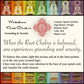 Prabhuji Incense Sticks Root Chakra Muladhara - Grounding and Serenity