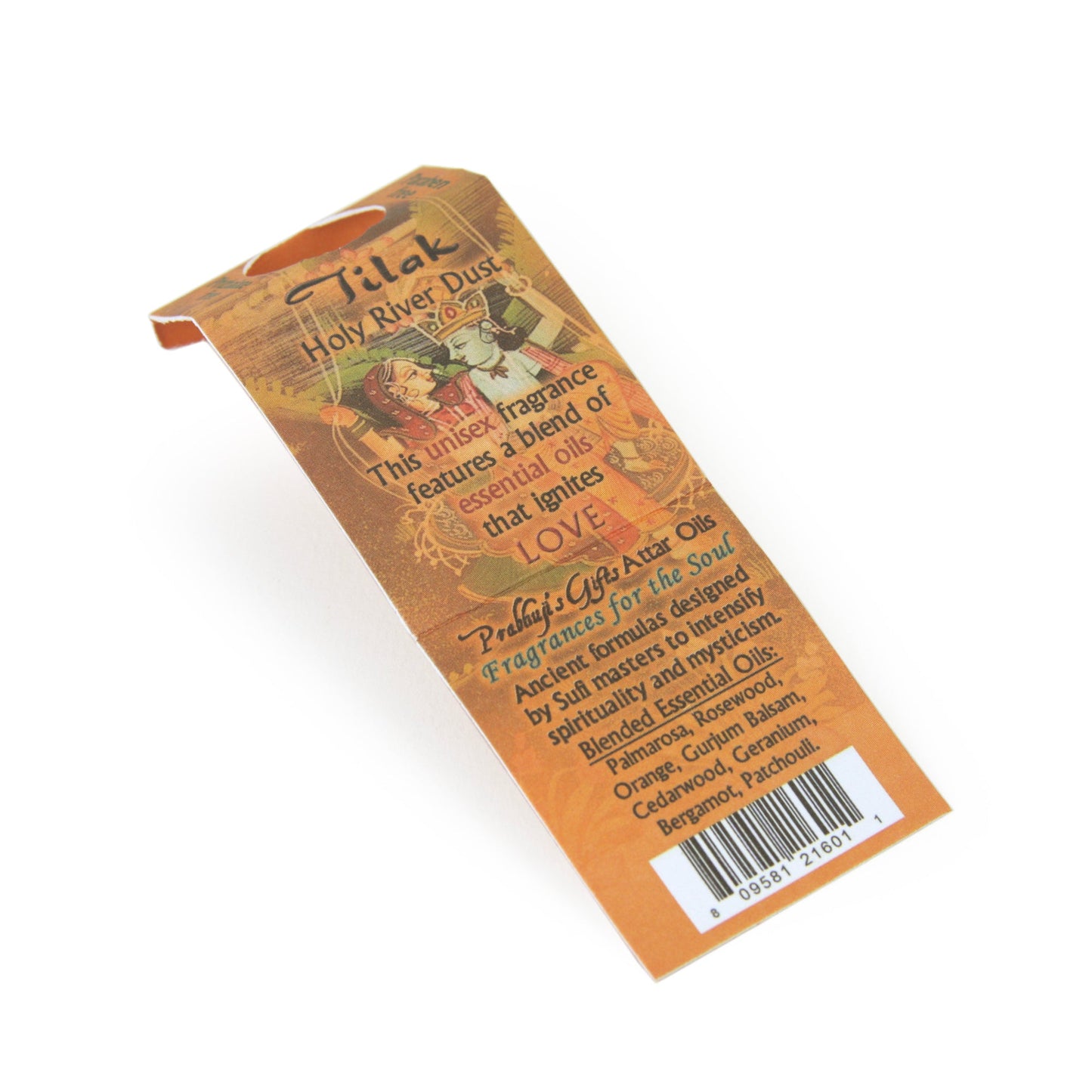 Prabhuji Attar Oil Tilak for Love - 0.5oz - Unisex