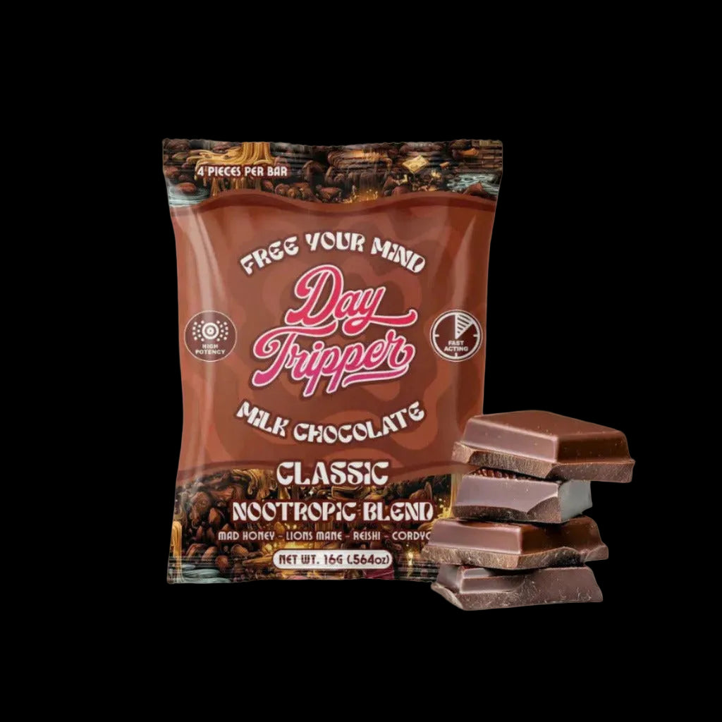 4 Piece Artisan Chocolate - Milk Chocolate Bar - 10 Bars/Case - Tree Spirit Wellness