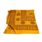 Prabhuji Meditation Yoga Prayer Shawl - Mantra Om - Yellow Large