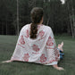 Prabhuji Meditation Yoga Prayer Shawl - Ganesh - White Large