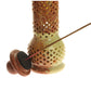 Incense Burner -  Soapstone Tower Genie Jali - Wholesale and Retail Prabhuji's Gifts 