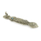 Prabhuji Incense Burner -  Ornate Metal Ganesh Incense Burner with Leaves