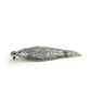 Prabhuji Incense Burner -  Ornate Metal Ganesh Large Leaf
