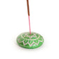 Prabhuji Incense Burner - Soapstone Pebble Heart Chakra Anahata 2.5"