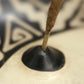 Prabhuji Incense Burner - Peruvian Ceramic Incense Burner for Stick Incense - 4.75"