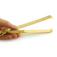 Prabhuji Brass Charcoal Tongs 7.5"