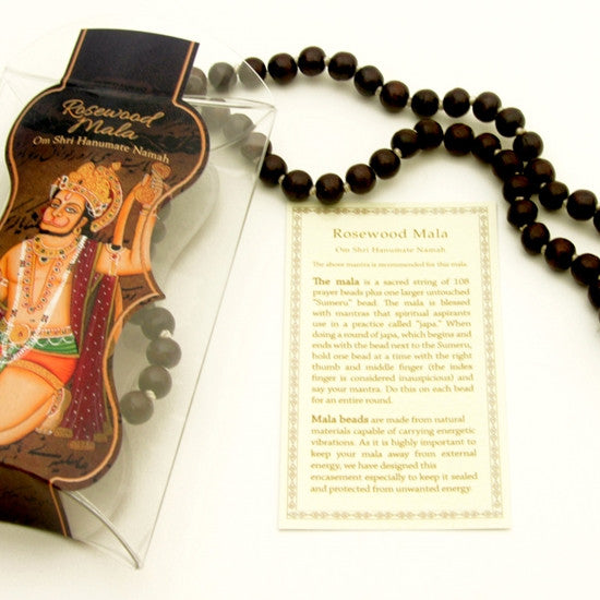 Prayer Mala Beads - Rosewood - 108 Prayer Beads - Wholesale and Retail Prabhuji's Gifts 