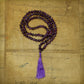 Prabhuji Prayer Mala Beads - Amethyst - 108 Prayer Beads