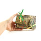 Prabhuji Gift Set - Saucha Bar Soap 'Relaxing Lavender' and Attar Oil 'Jugala' - with Greeting 'Thank you for being my friend'