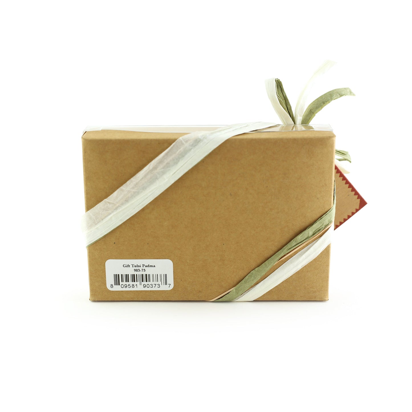 Prabhuji Gift Set - Saucha Bar Soap 'Uplifting Tulsi' and Attar Oil 'Padma' - with Greeting 'For someone as precious as you'