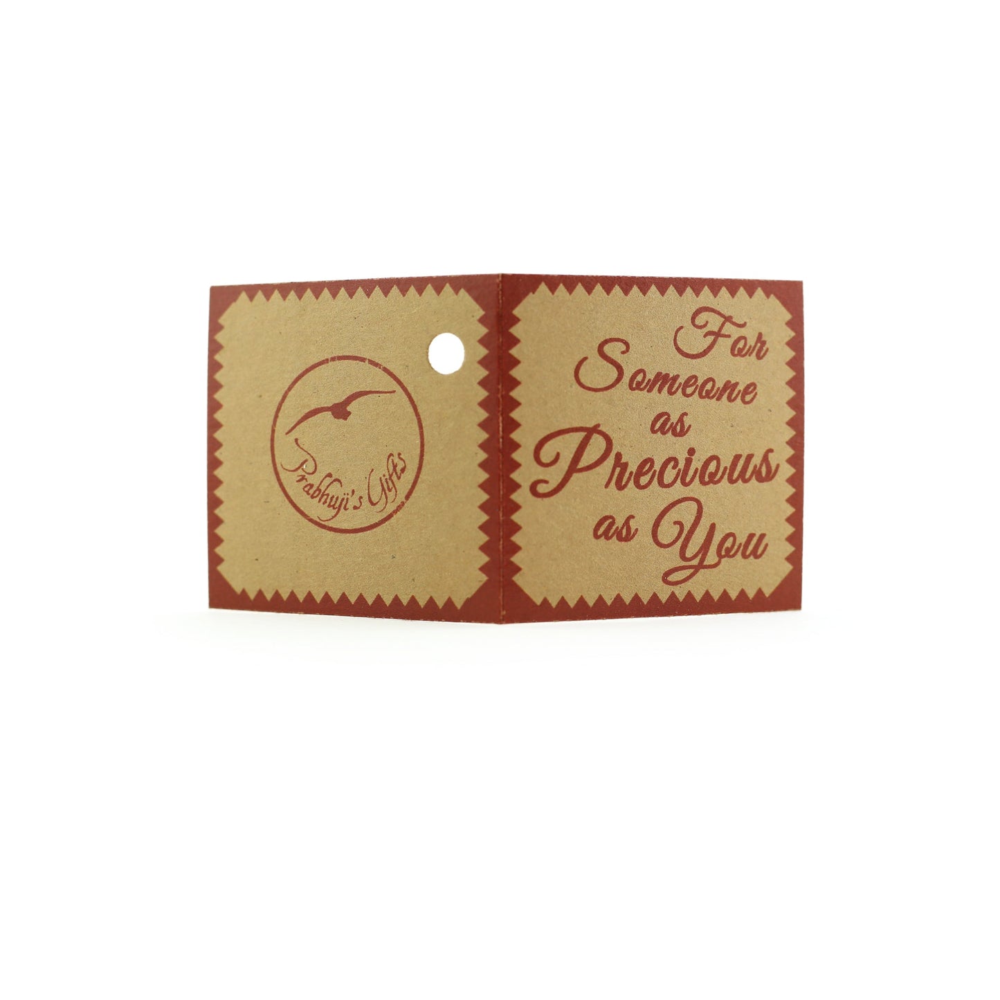 Prabhuji Gift Set - Saucha Bar Soap 'Uplifting Tulsi' and Attar Oil 'Padma' - with Greeting 'For someone as precious as you'