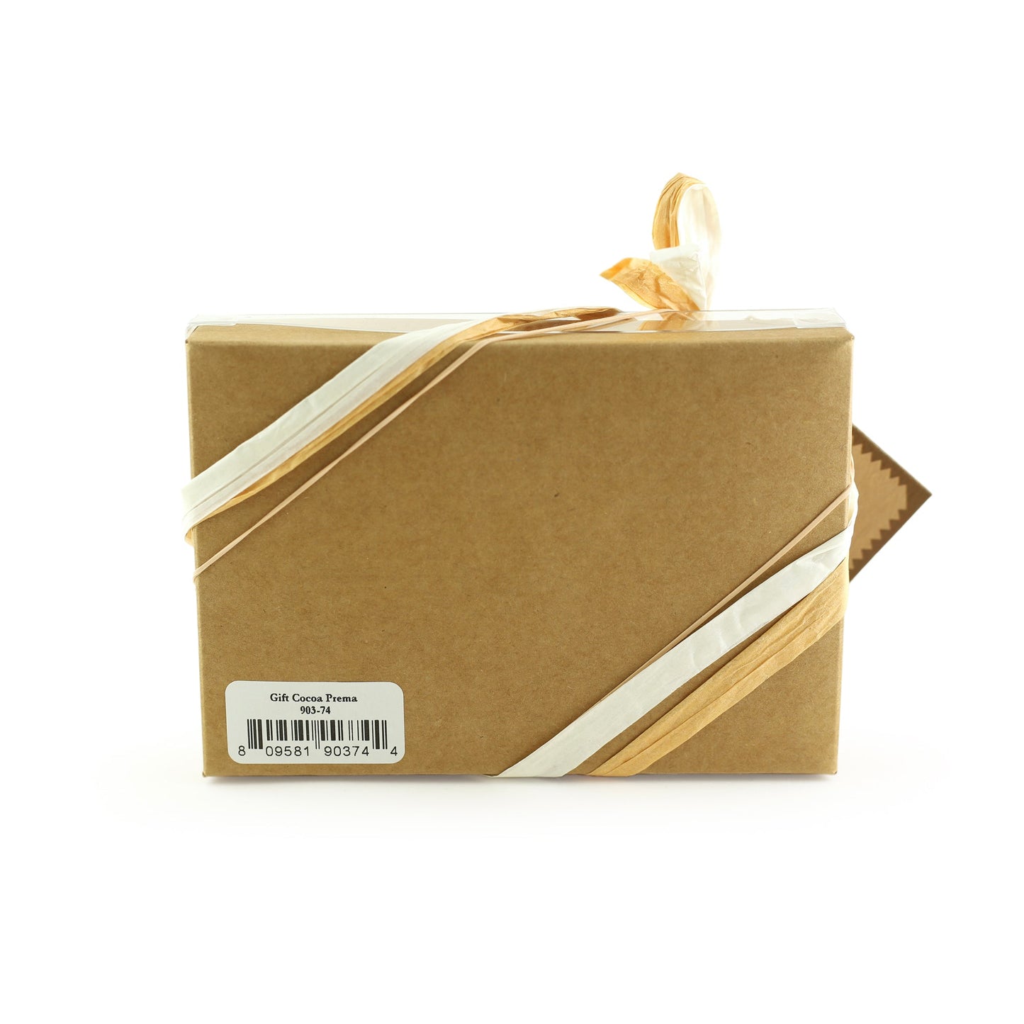 Prabhuji Gift Set - Saucha Bar Soap 'Energizing Cocoa' and Attar Oil 'Prema' - with Greeting 'Don't ever change'