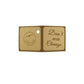 Prabhuji Gift Set - Saucha Bar Soap 'Energizing Cocoa' and Attar Oil 'Prema' - with Greeting 'Don't ever change'
