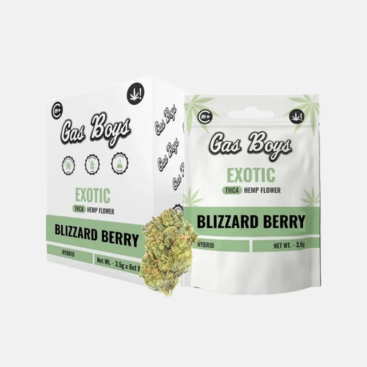 EXOTIC Blizzard Berry THCA FLOWER - Hybrid (8ct) - Tree Spirit Wellness