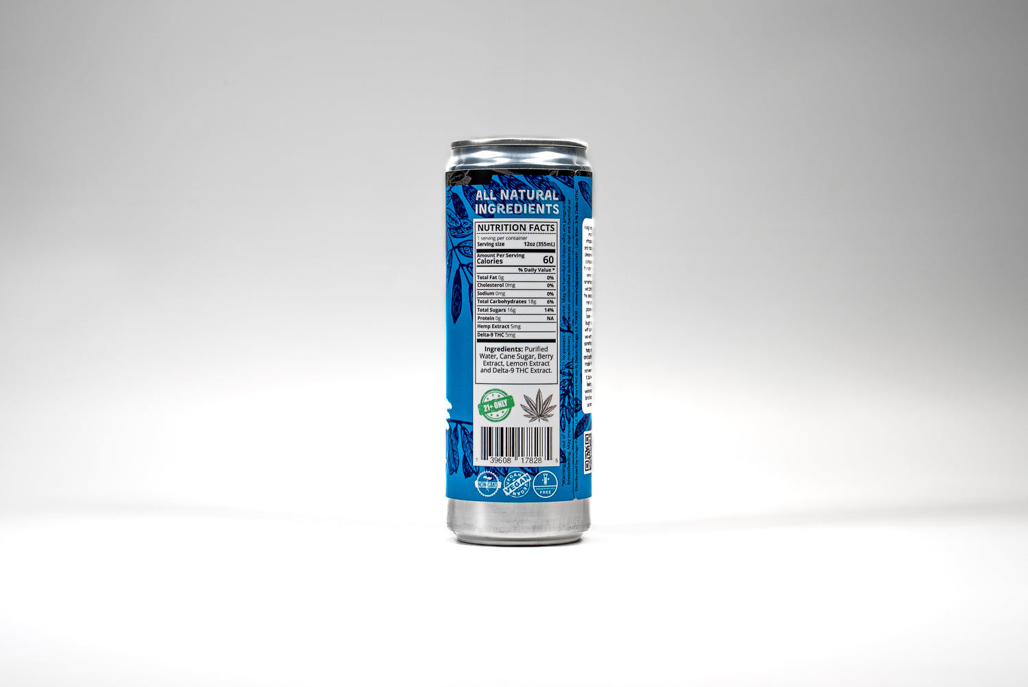 Indigo Seltzer Berry Lemonade 5mg - Case of 24