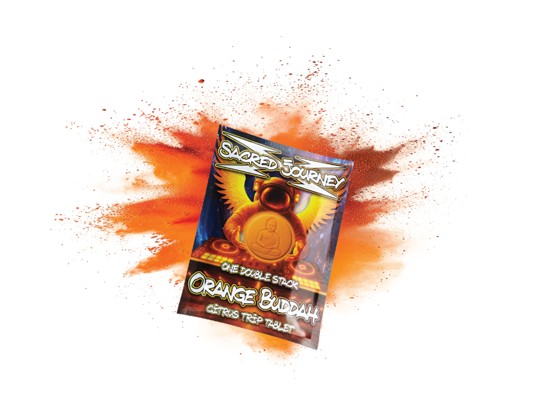 Flips Hippy Flips – Orange Buddahs - Citrus Trip Tablet- Tree Spirit Wellness