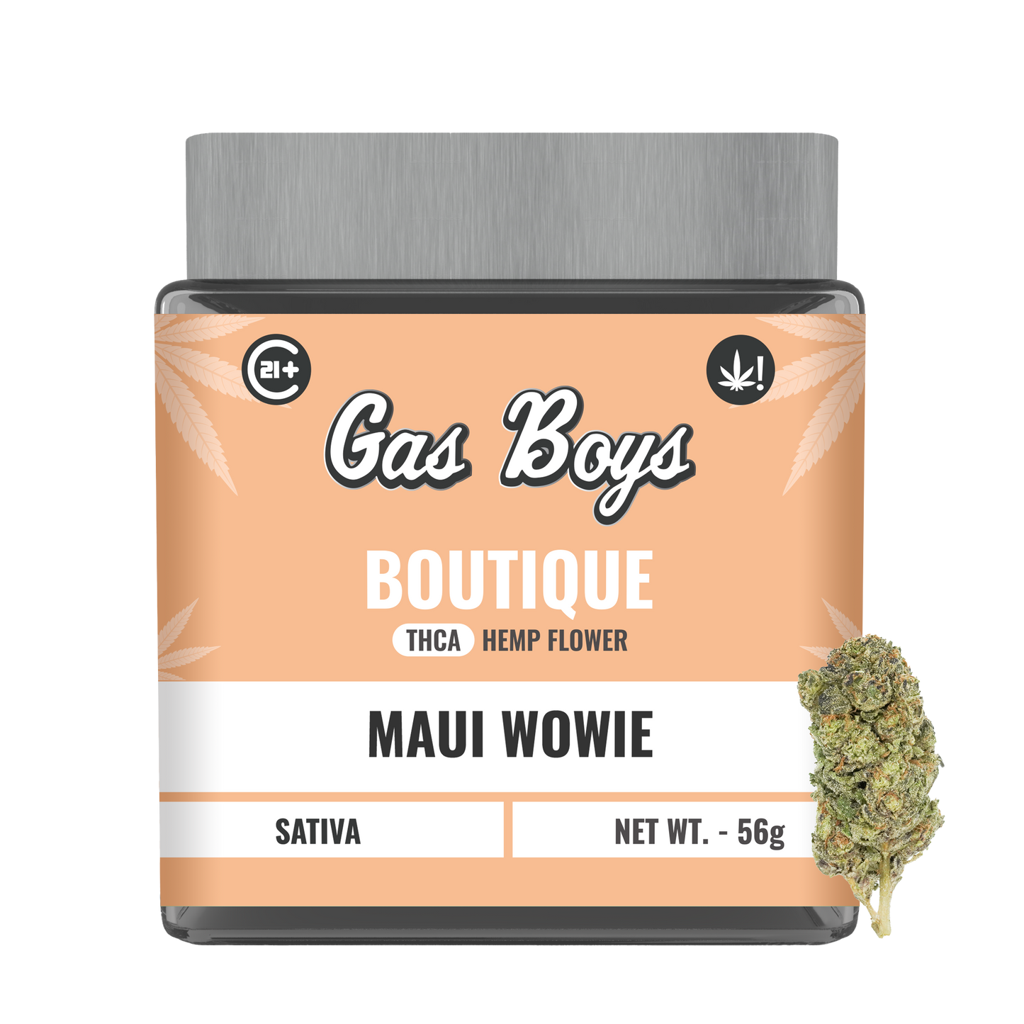 BOUTIQUE THCA FLOWER JAR - Maui Wowie - Sativa - 2oz - Tree Spirit Wellness