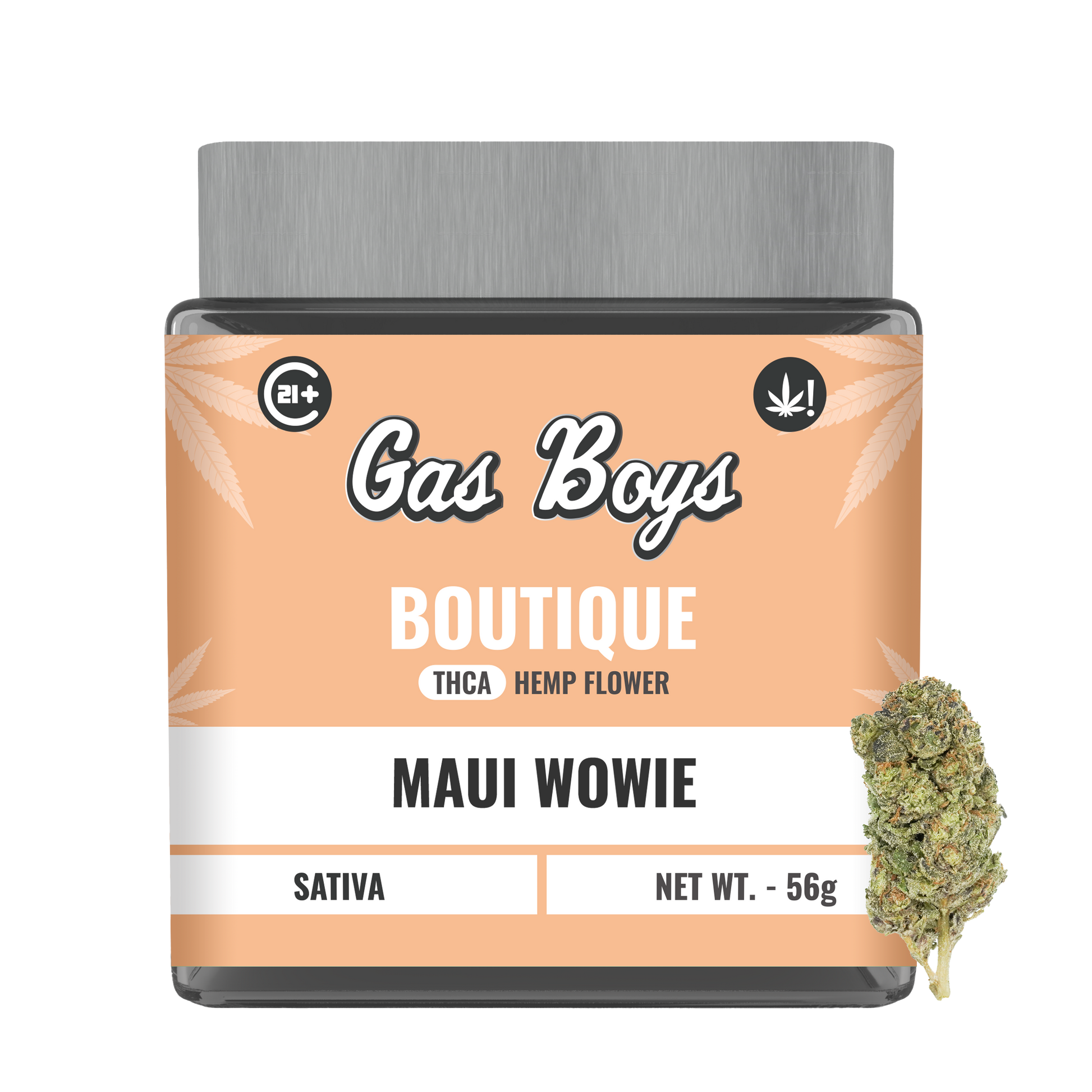 BOUTIQUE THCA FLOWER JAR - Maui Wowie - Sativa - 2oz - Tree Spirit Wellness