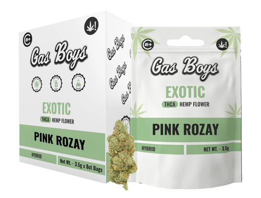 Pink Rozay EXOTIC THCA FLOWER - Hybrid (8ct) - Tree Spirit Wellness