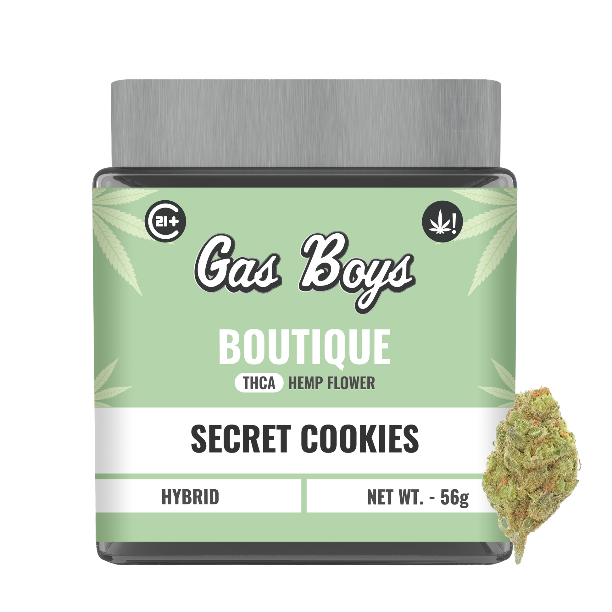 BOUTIQUE THCA FLOWER JAR - Secret Cookies - Tree Spirit Wellness