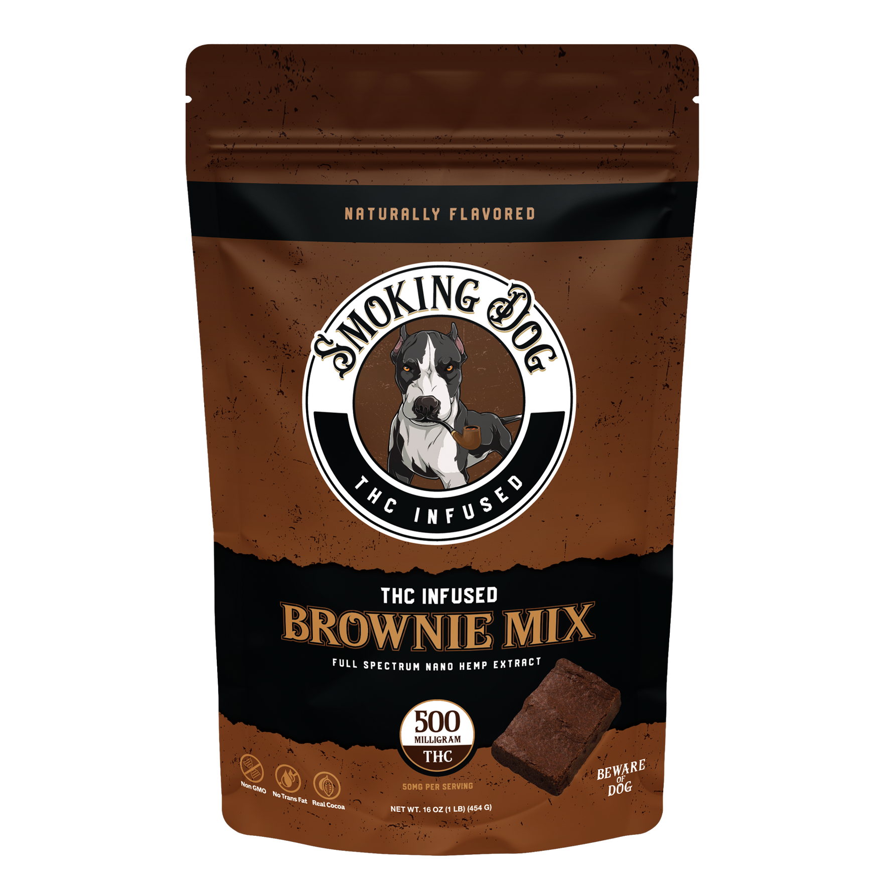 Smoking Dog THC Brownie Mix- Tree Spirit Wellness