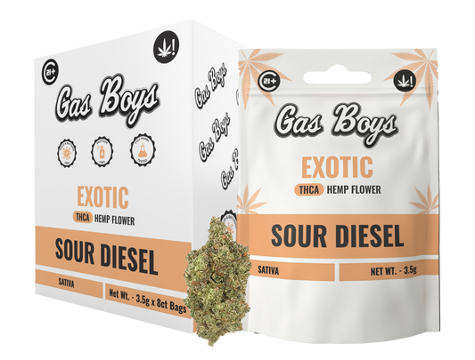 Sour Diesel EXOTIC THCA FLOWER - Sativa (8ct) - Tree Spirit Wellness