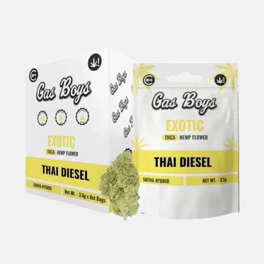 Thai Diesel EXOTIC THCA FLOWER - Sativa Hybrid (8ct) - Tree Spirit Wellness