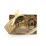 Gift Set - Saucha Bar Soap 'Refreshing Vetiver' and Attar Perfume Oil 'Tilak' - with Greeting 'For a very special someone'