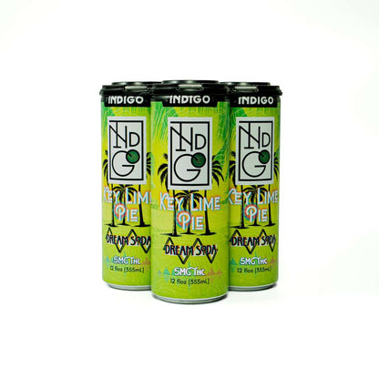 Indigo Key Lime 5MG THC Dream Soda - Case of 24
