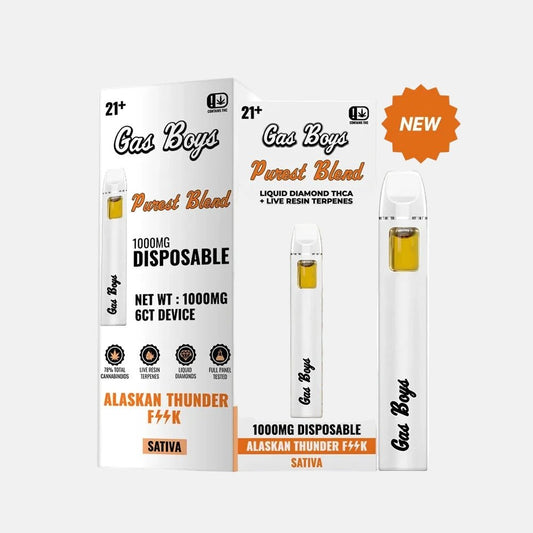 ALASKAN THUNDER F⚡︎⚡︎K THCA Disposable Vape 1g Sativa (6ct) - Tree Spirit Wellness