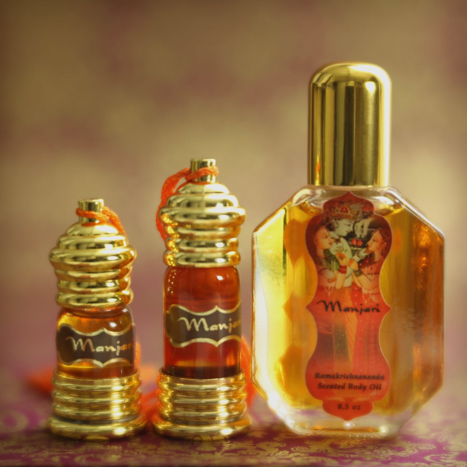 Prabhuji Attar Oil Manjari for Protection - 0.5oz - Unisex