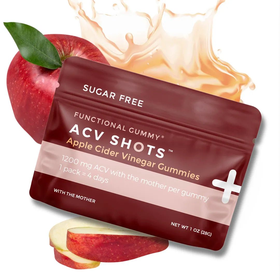 Apple Cider Vinegar Shots Gummies Apple (12 - Pack) - Tree Spirit Wellness
