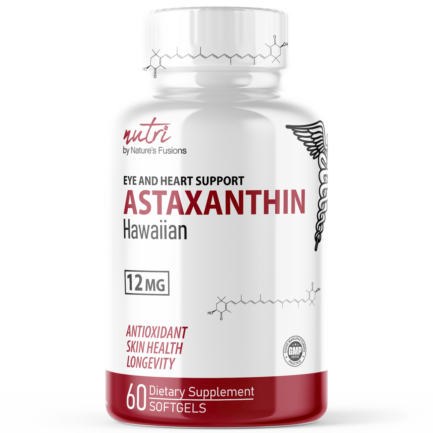Astaxanthin (Hawaiian) - Premium Supplements  - Tree Spirit Wellness