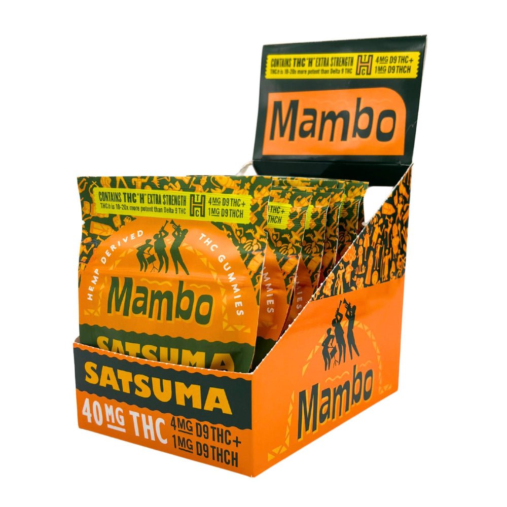 BakPak Mambo Satsuma D9/THCH - 40mg Box of 10 - Tree Spirit Wellness