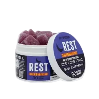 BakPak Rest Gummies Extra Strength CBD+CBG+THC mg/Gummy 30 CT. - Tree Spirit Wellness