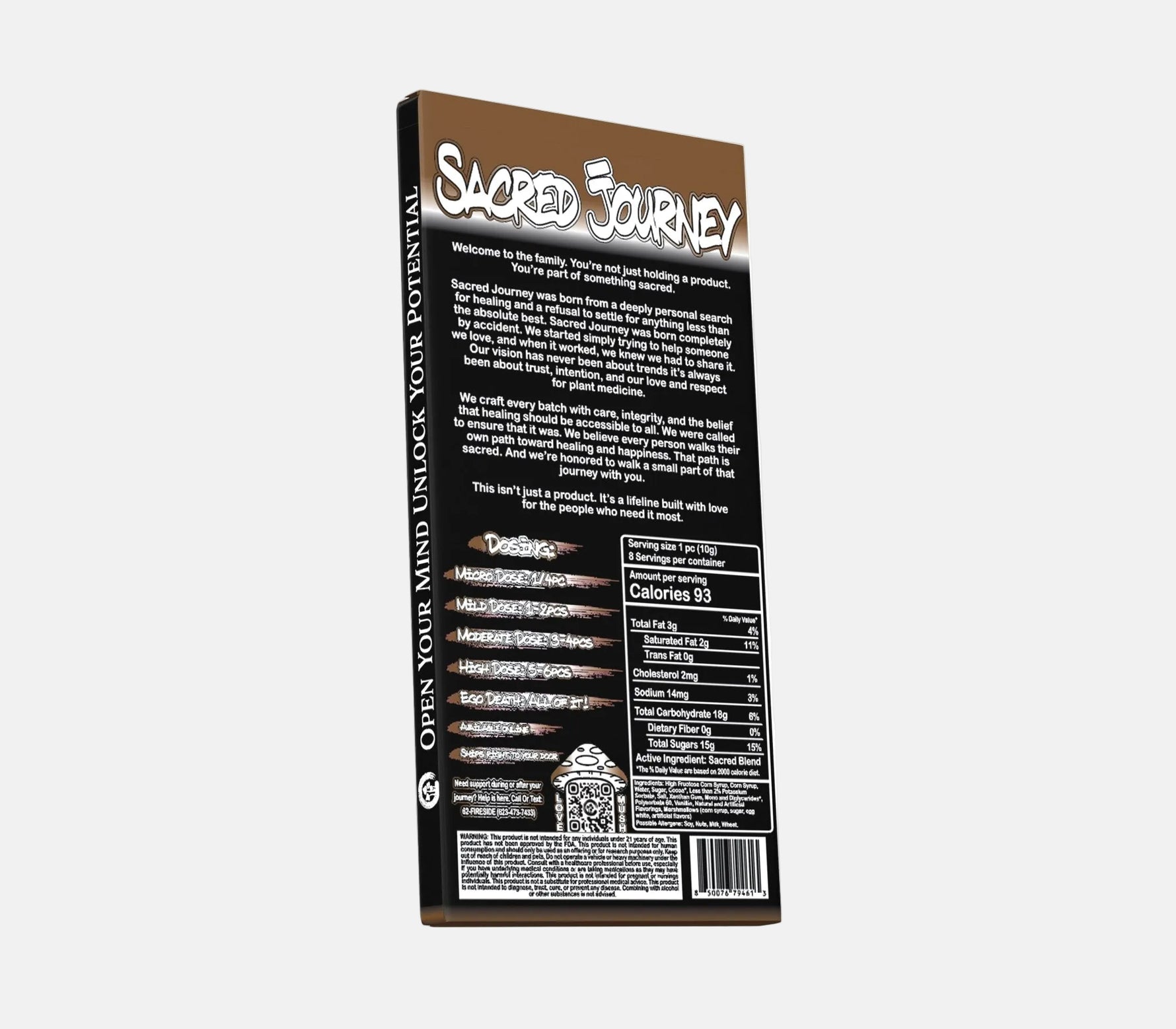 Belgian Milk Chocolate Bar – Smores (Box of 6) - Tree Spirit Wellness